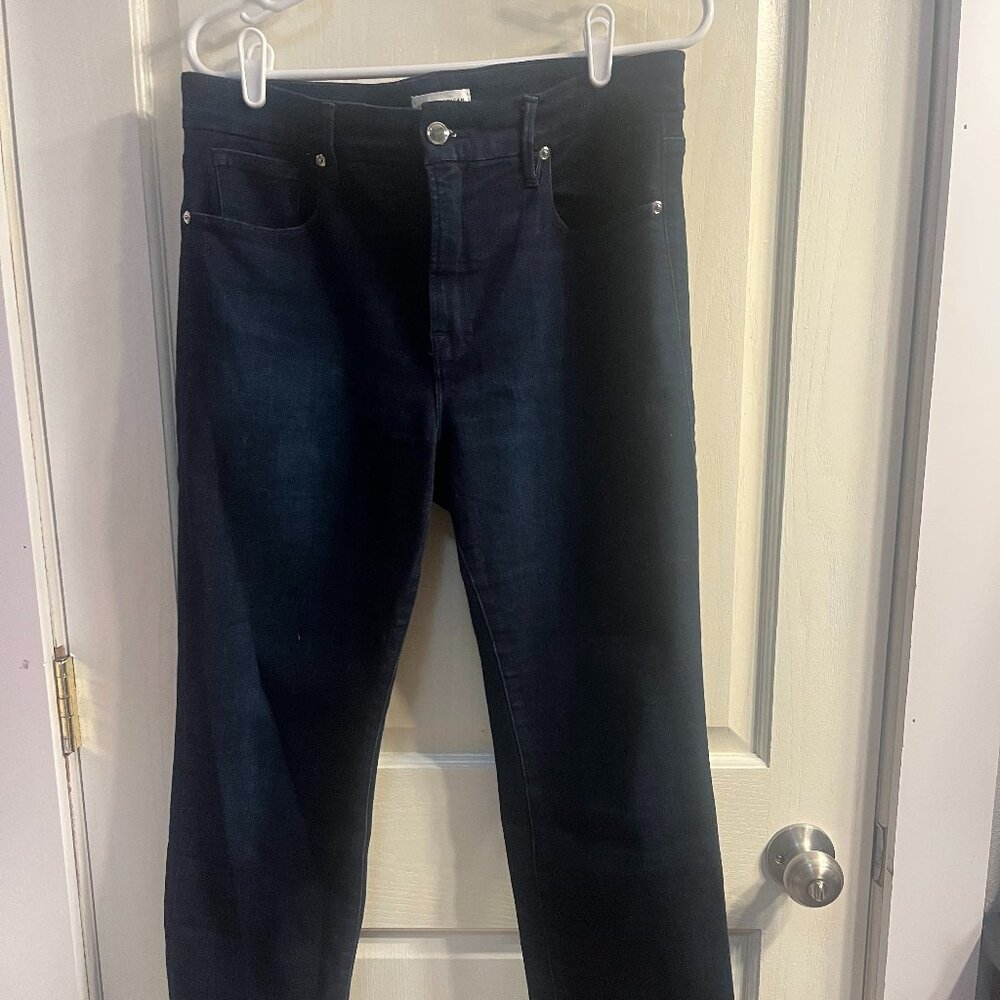 Good American Good Legs Straight Jeans